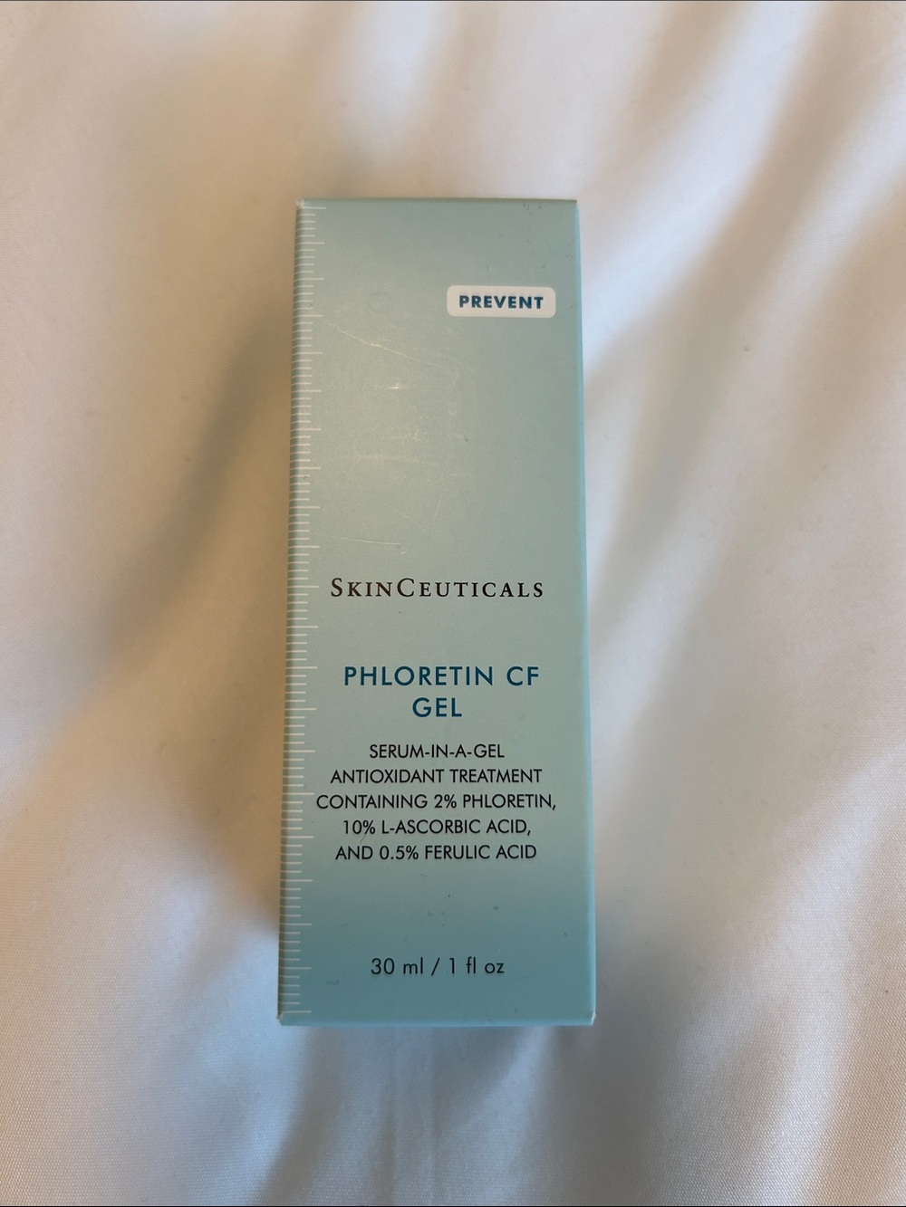 New SkinCeuticals Phloretin CF Gel Serum - Light Blue Packaging